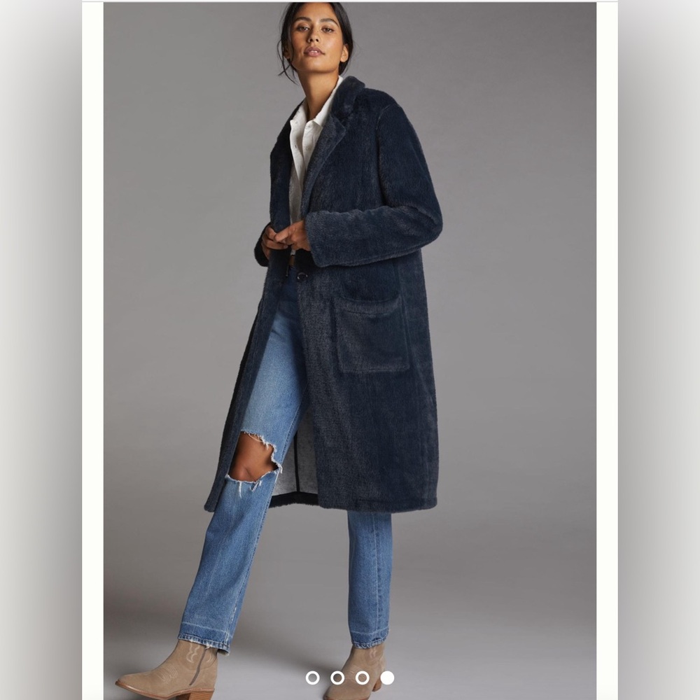 EUC Sanctuary by Anthropologie Faux Fur Coat
